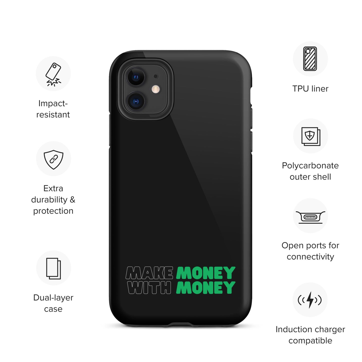 Make Money With Money Case for iPhone®