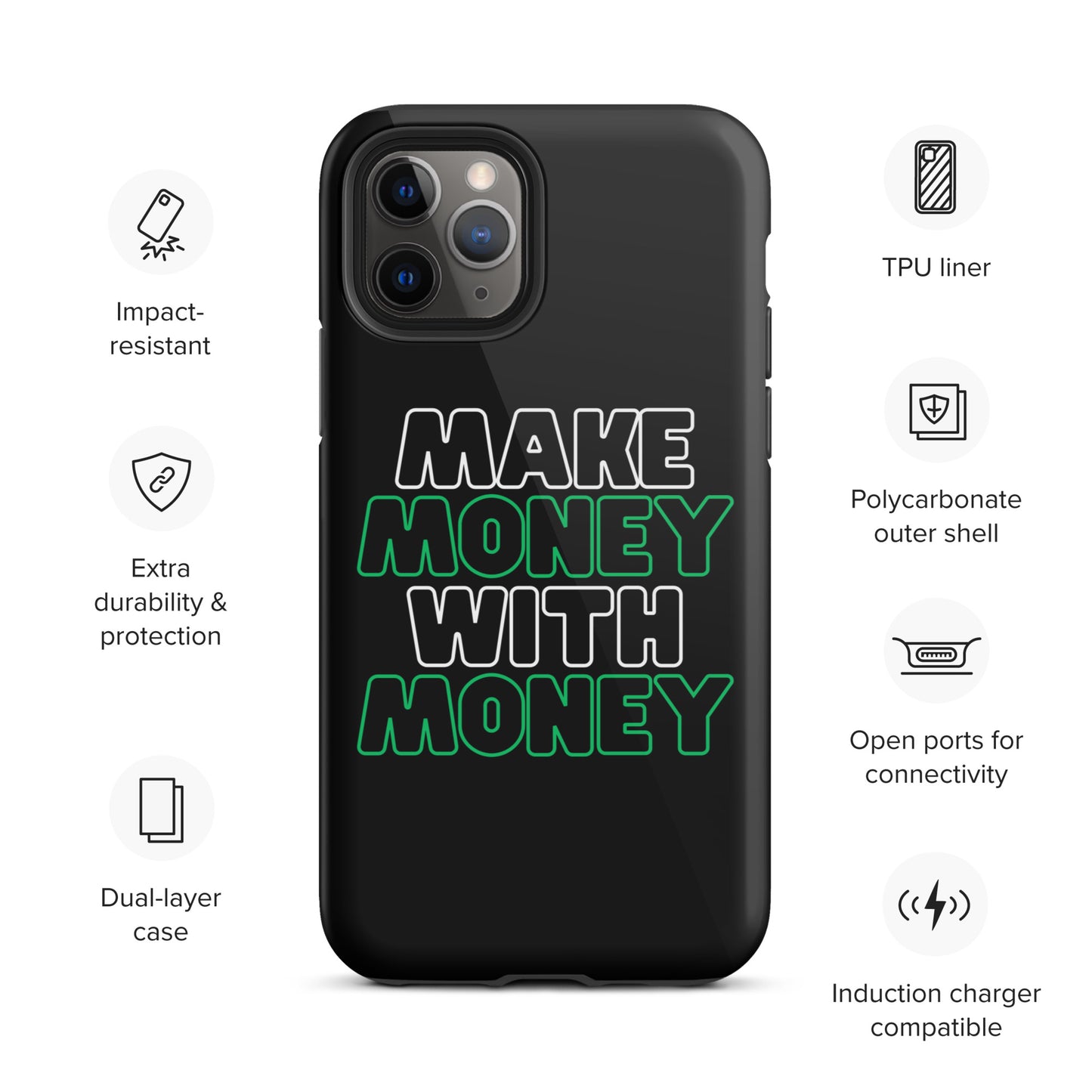 Make Money WIth Money Case for iPhone®