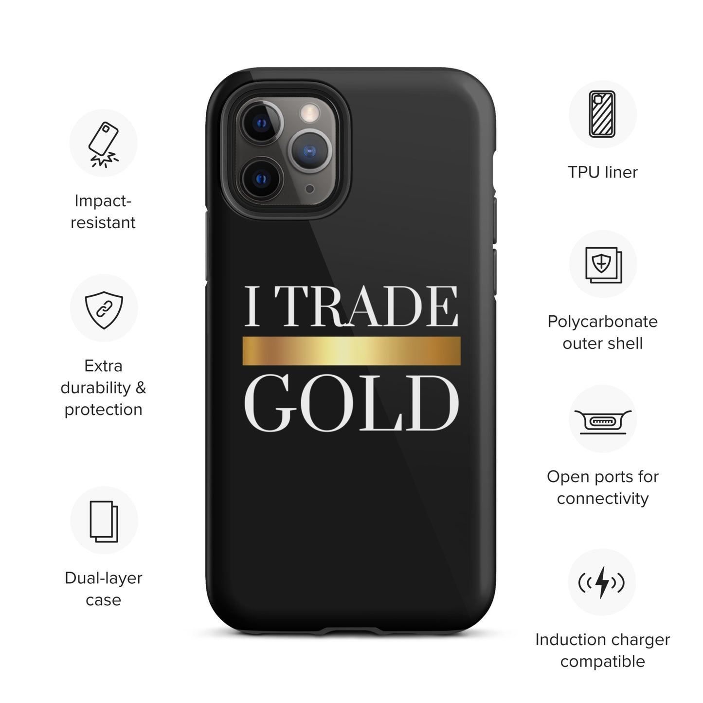 I Trade Gold Case for iPhone®