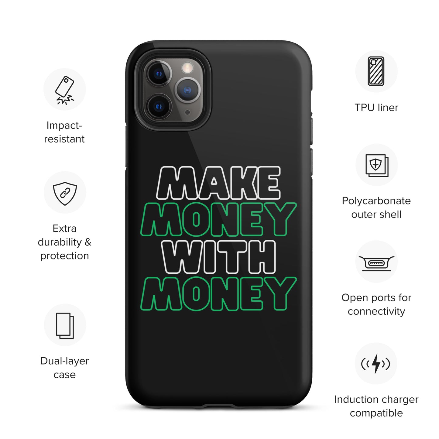 Make Money WIth Money Case for iPhone®