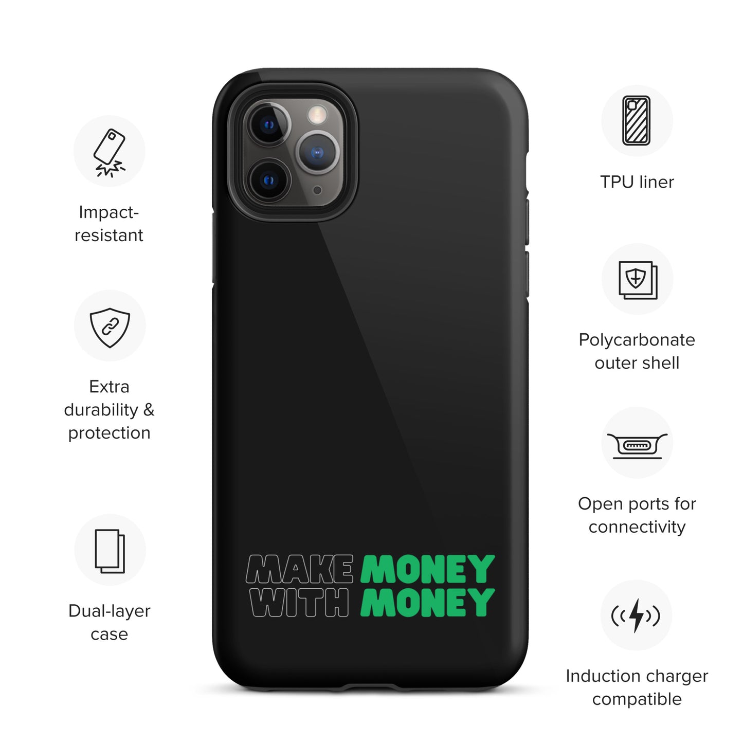 Make Money With Money Case for iPhone®