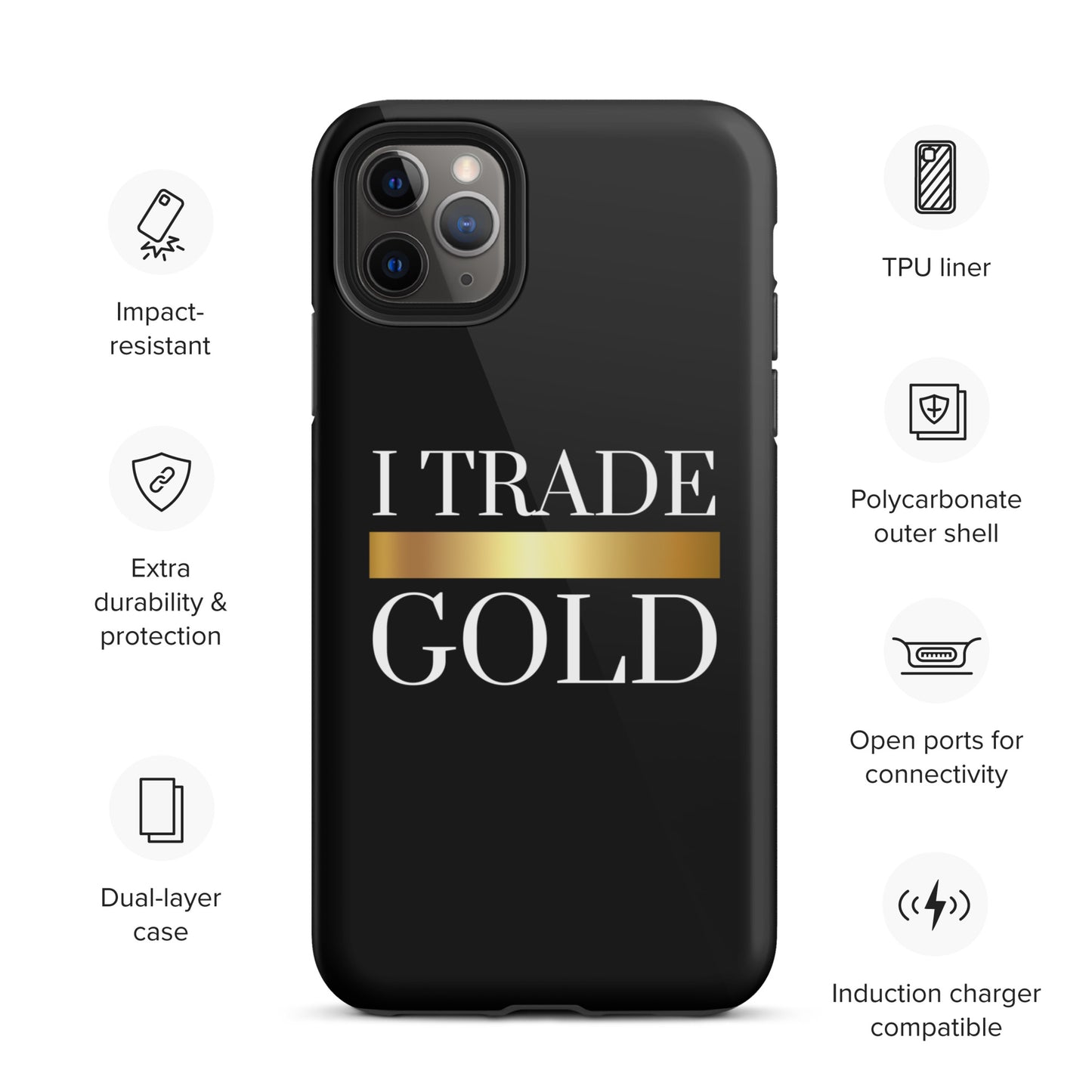 I Trade Gold Case for iPhone®