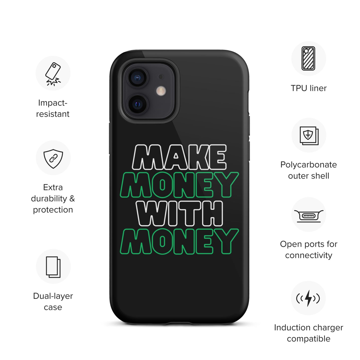 Make Money WIth Money Case for iPhone®