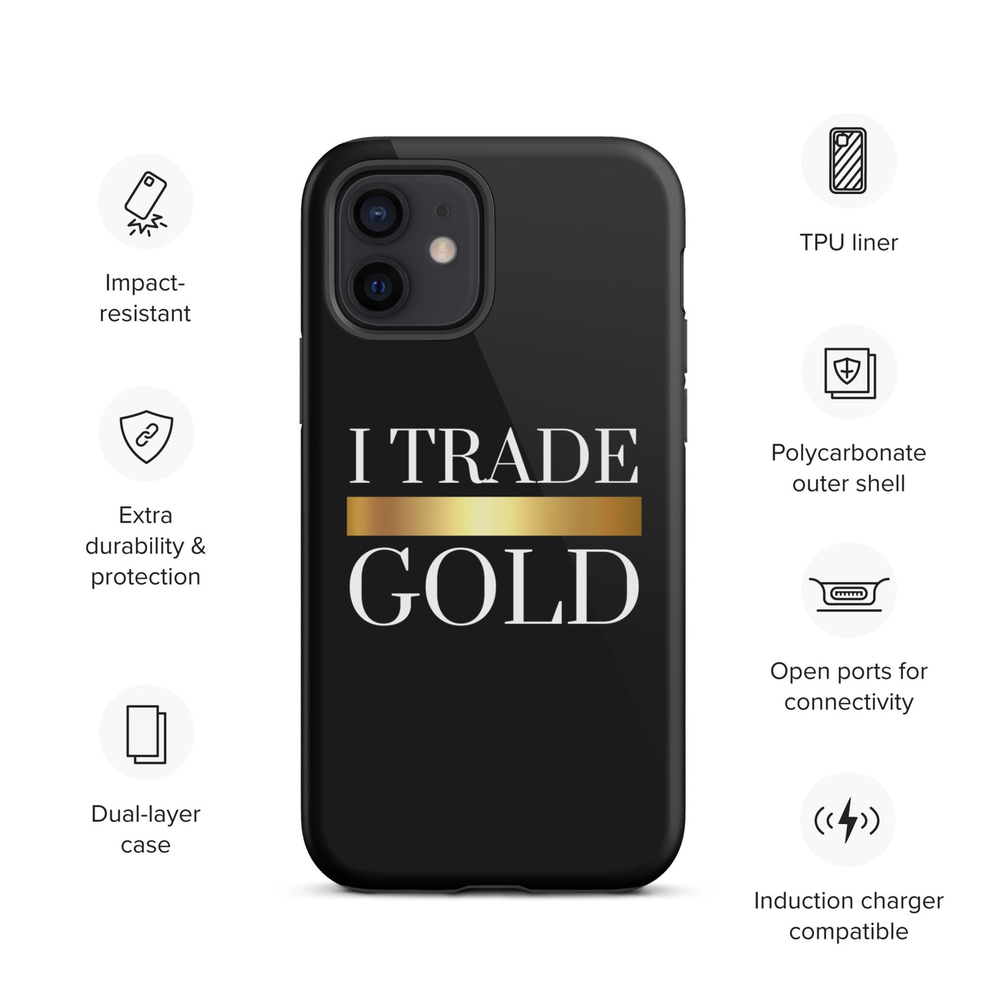 I Trade Gold Case for iPhone®