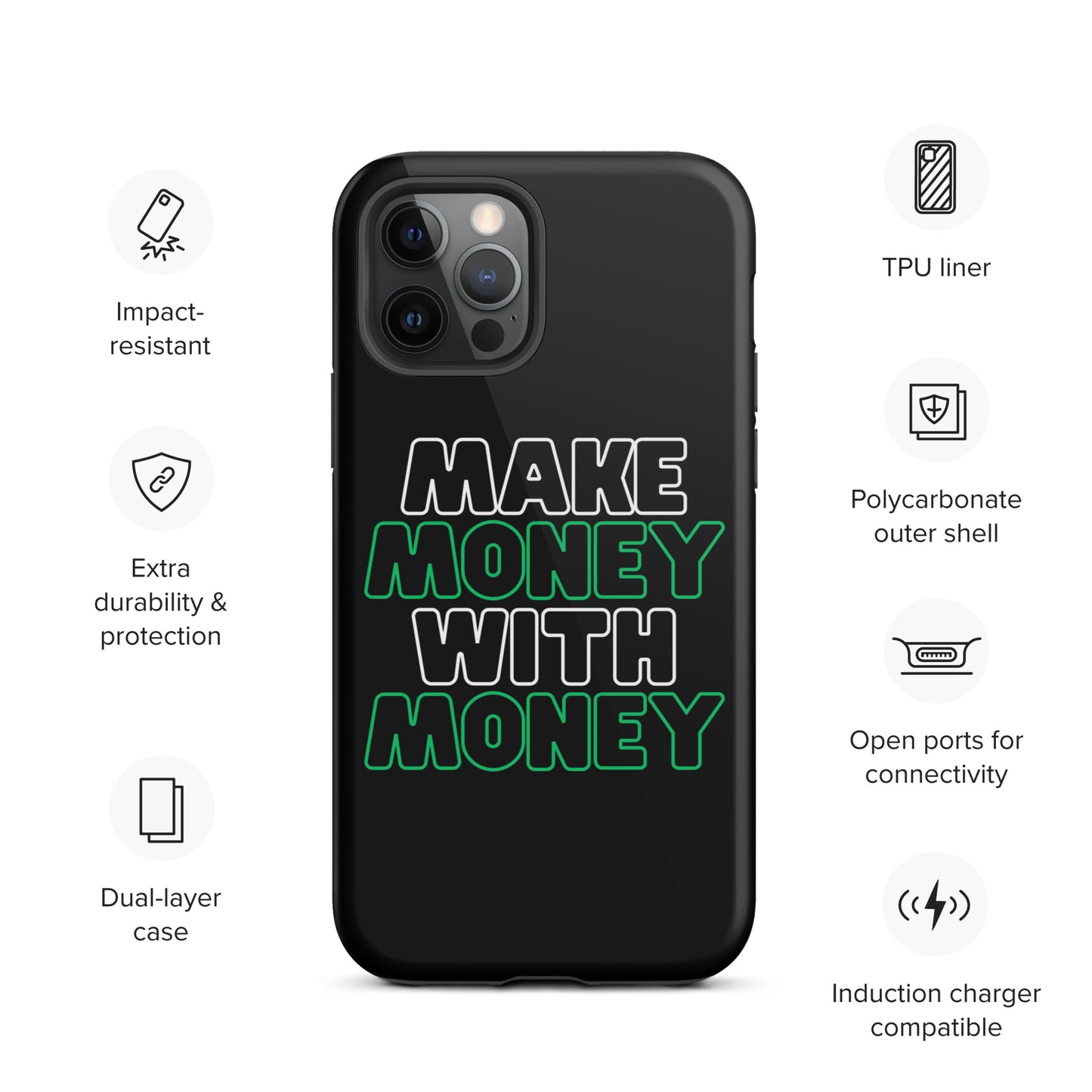 Make Money WIth Money Case for iPhone®