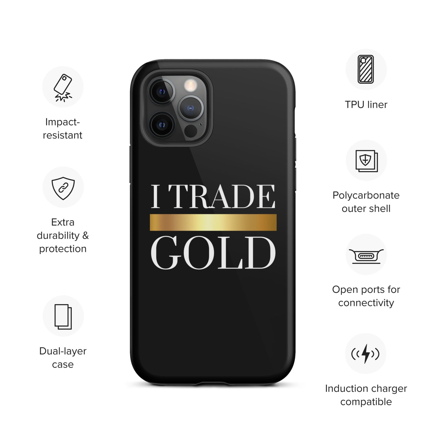 I Trade Gold Case for iPhone®