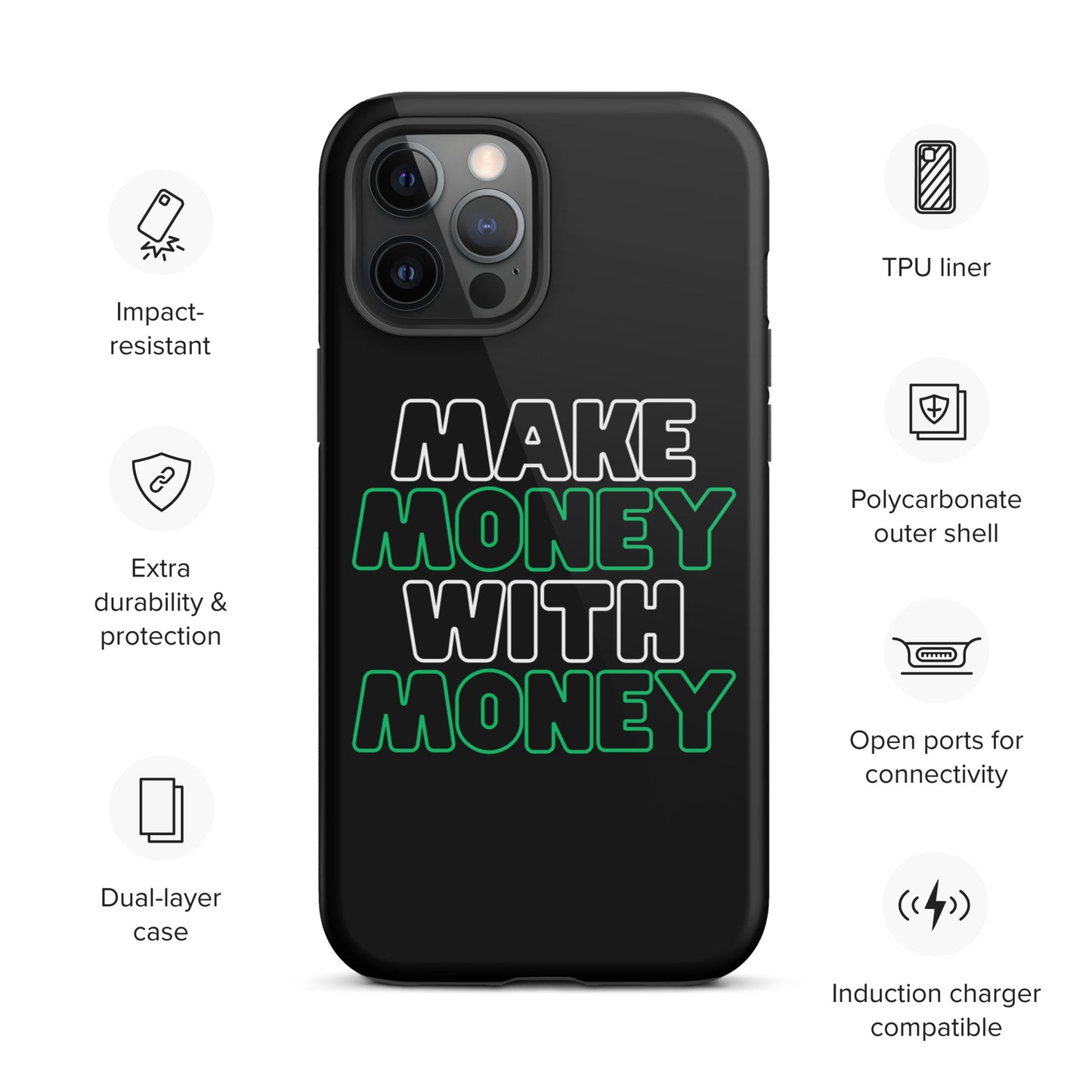 Make Money WIth Money Case for iPhone®