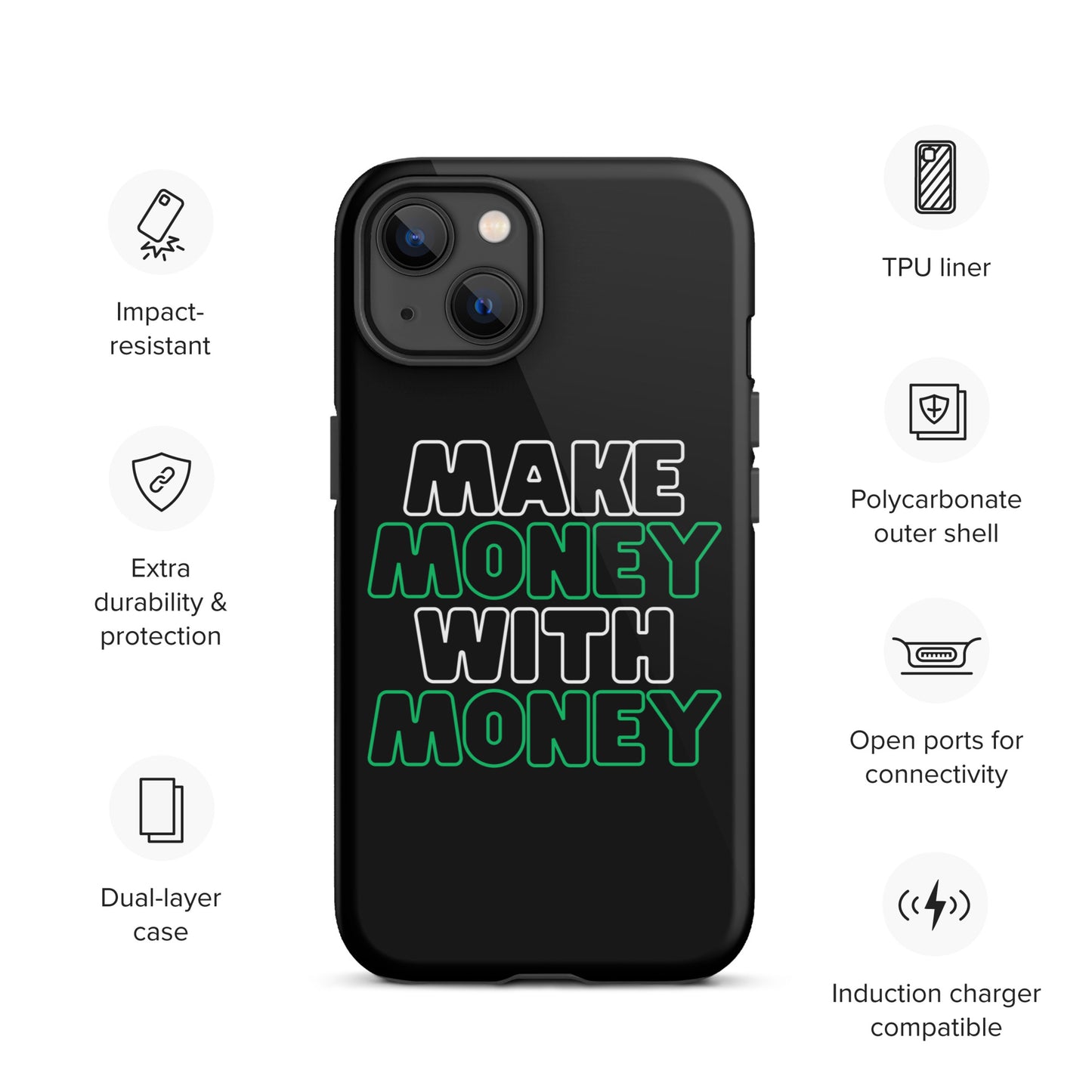 Make Money WIth Money Case for iPhone®