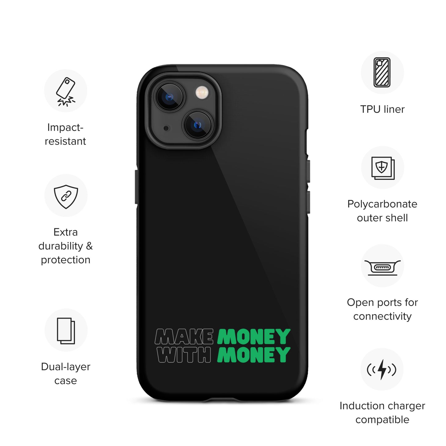 Make Money With Money Case for iPhone®