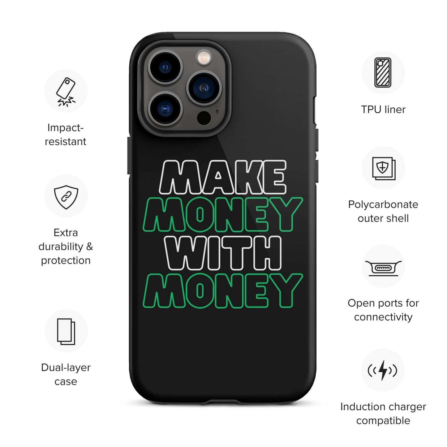 Make Money WIth Money Case for iPhone®