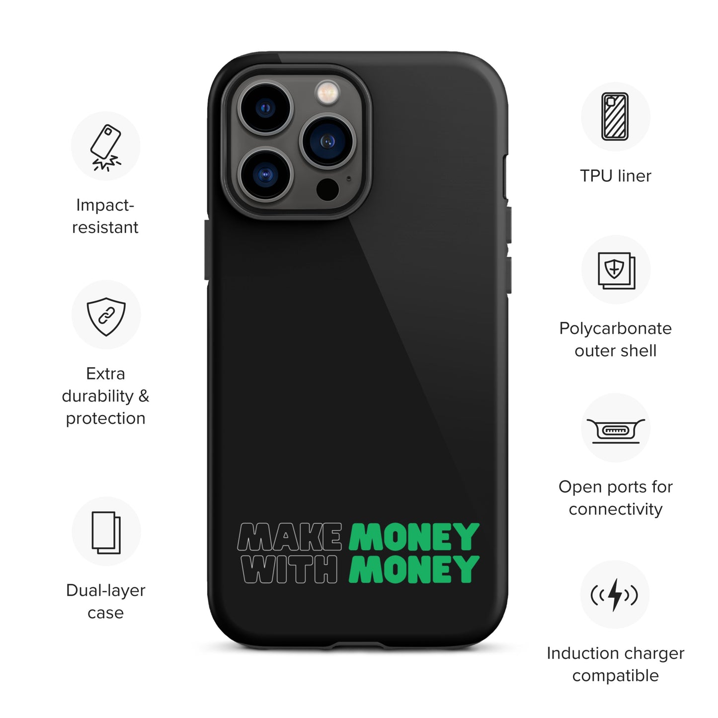 Make Money With Money Case for iPhone®