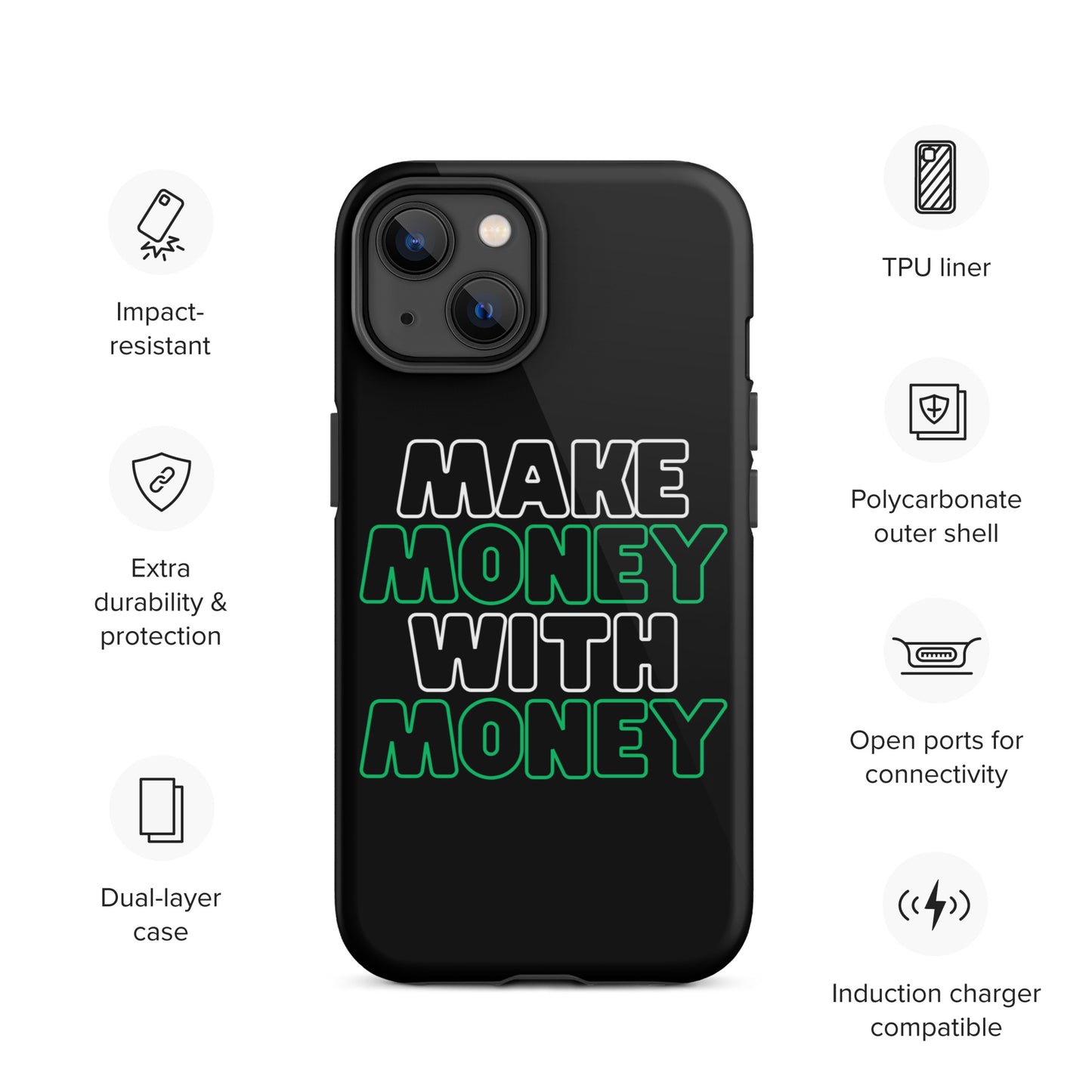 Make Money WIth Money Case for iPhone®