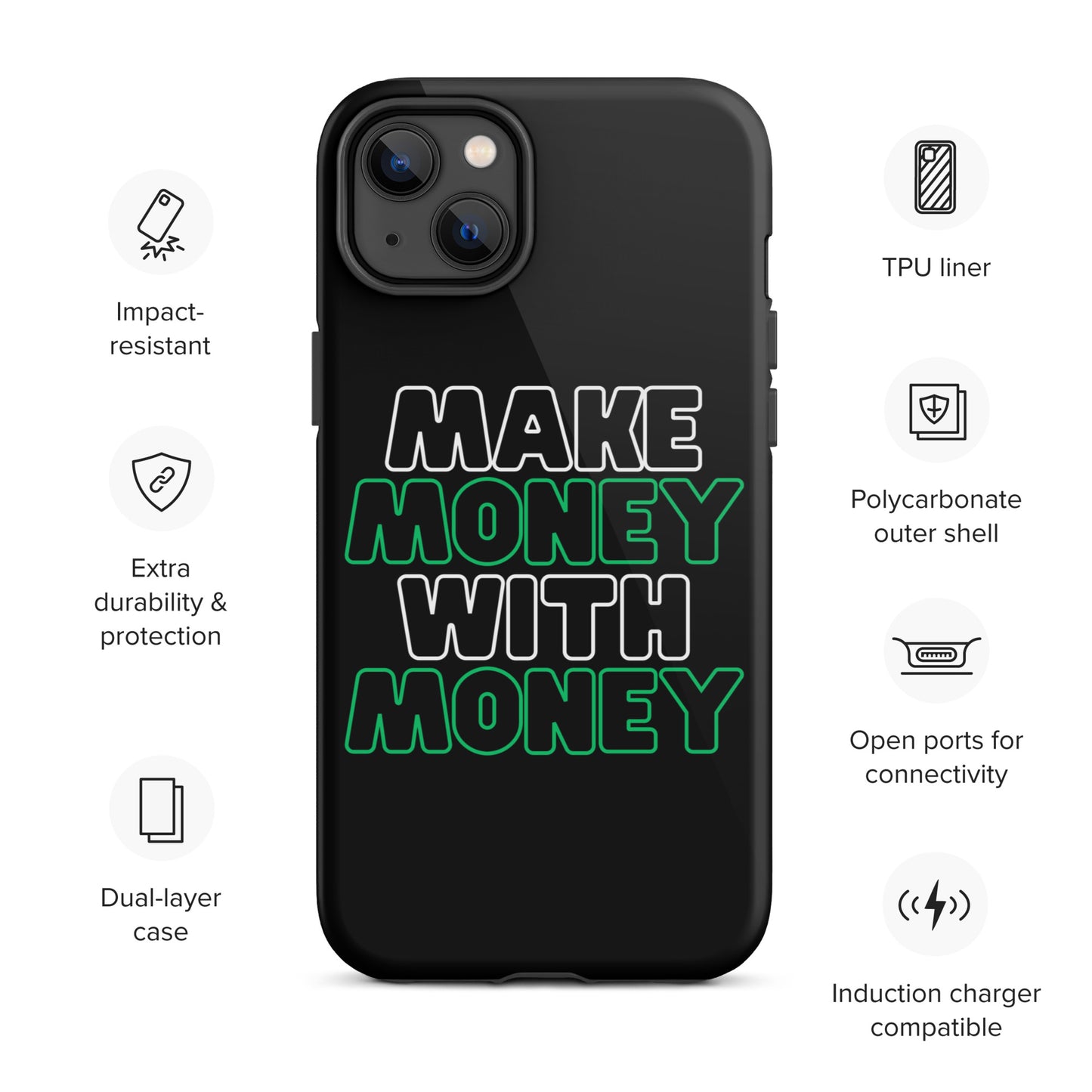 Make Money WIth Money Case for iPhone®