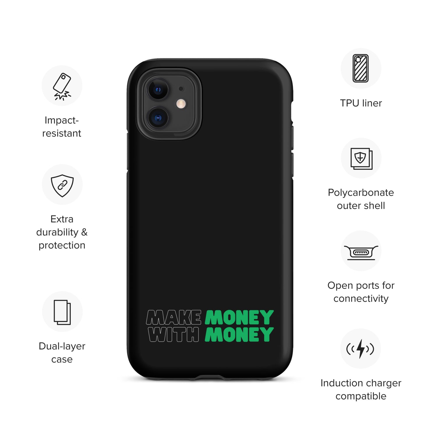 Make Money With Money Case for iPhone®