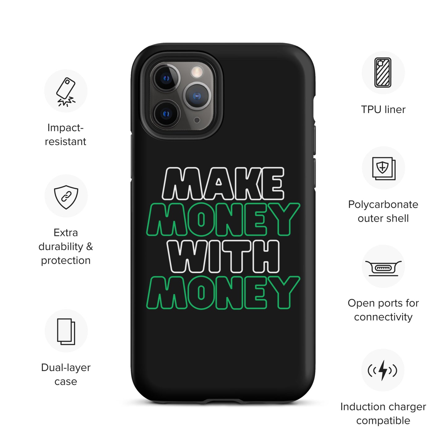 Make Money WIth Money Case for iPhone®