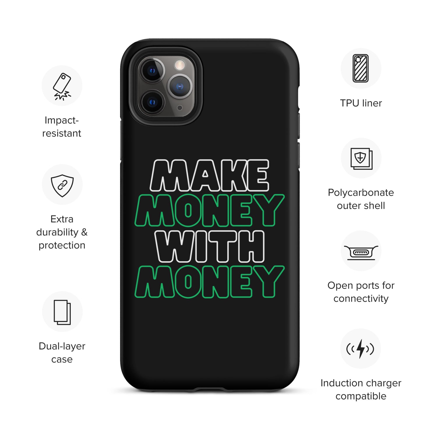 Make Money WIth Money Case for iPhone®