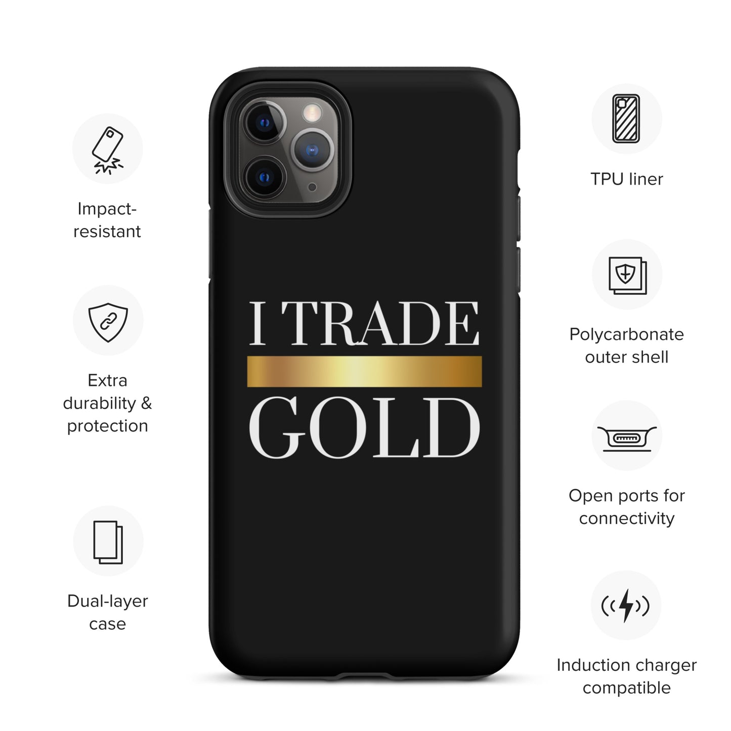 I Trade Gold Case for iPhone®