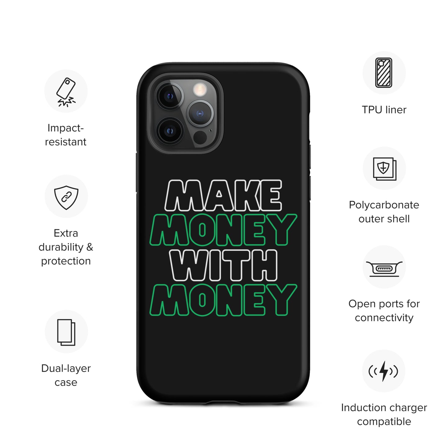 Make Money WIth Money Case for iPhone®