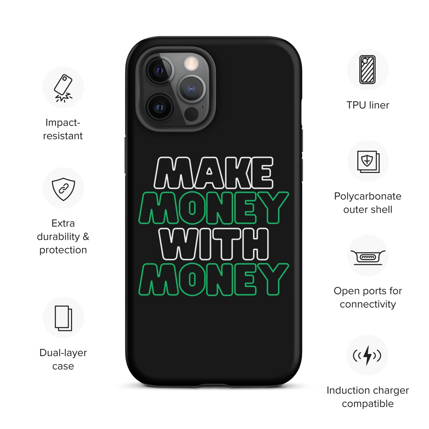 Make Money WIth Money Case for iPhone®