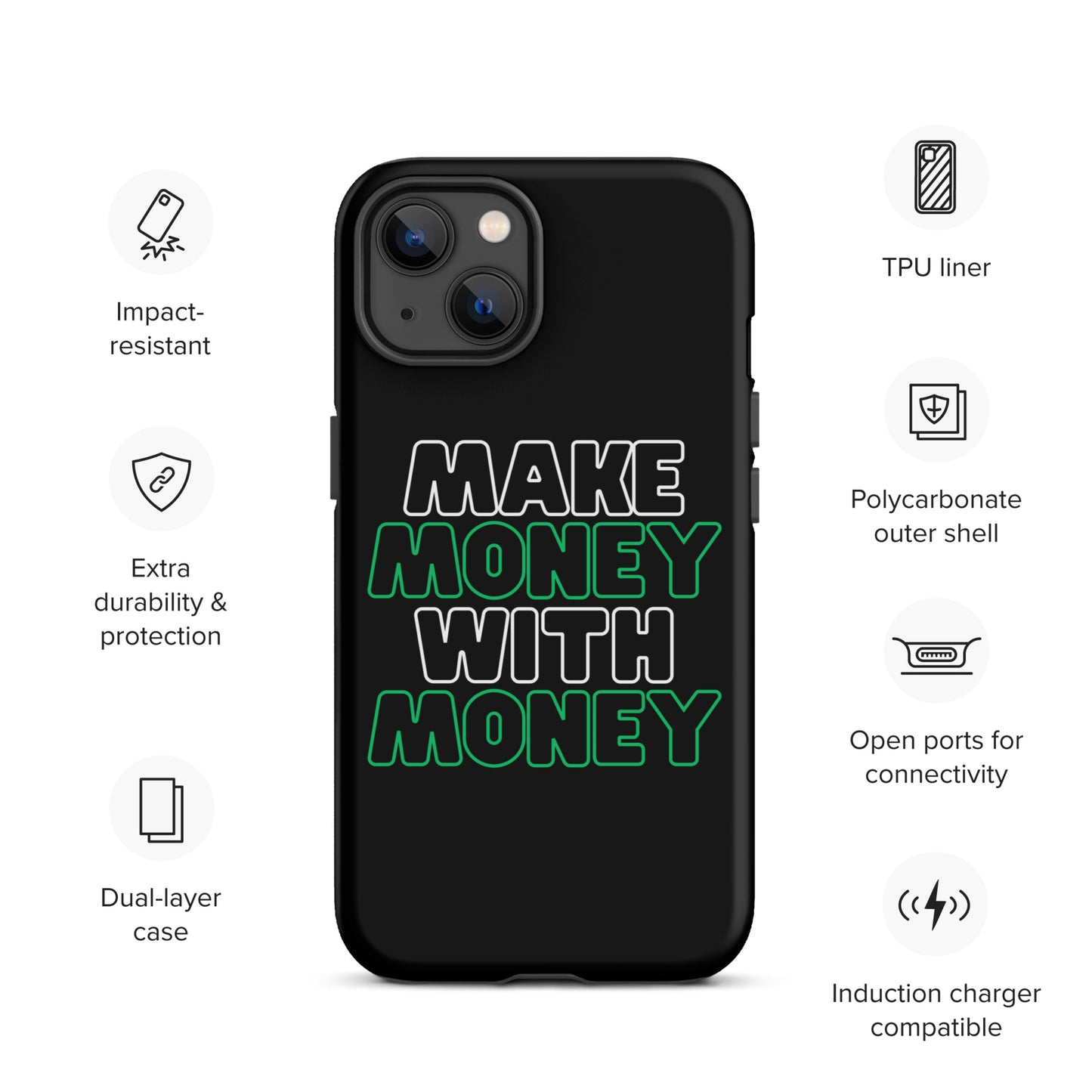 Make Money WIth Money Case for iPhone®