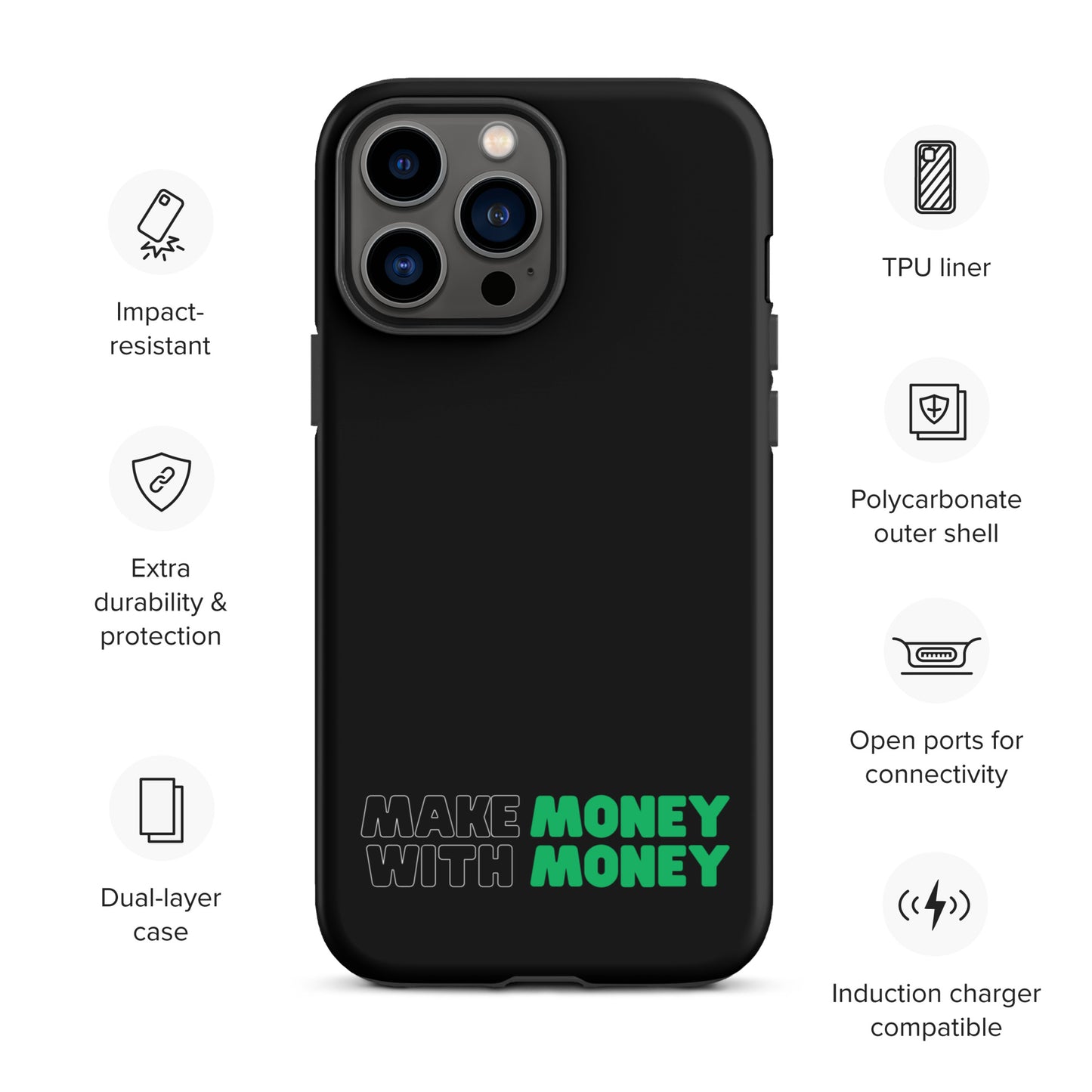 Make Money With Money Case for iPhone®