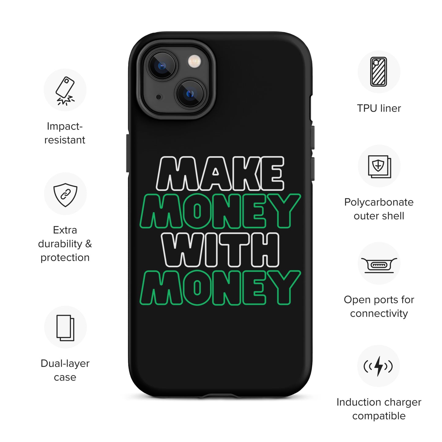 Make Money WIth Money Case for iPhone®