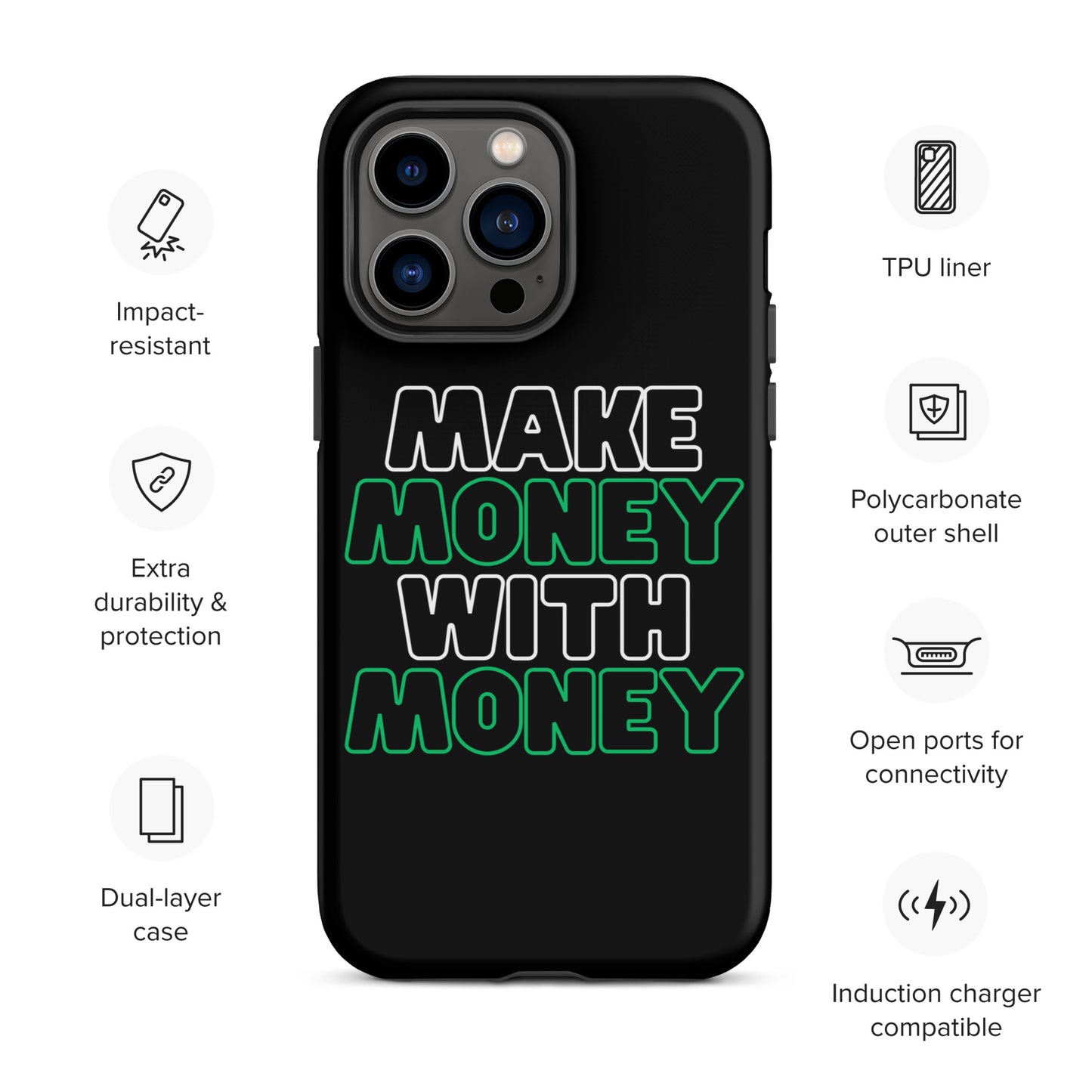 Make Money WIth Money Case for iPhone®