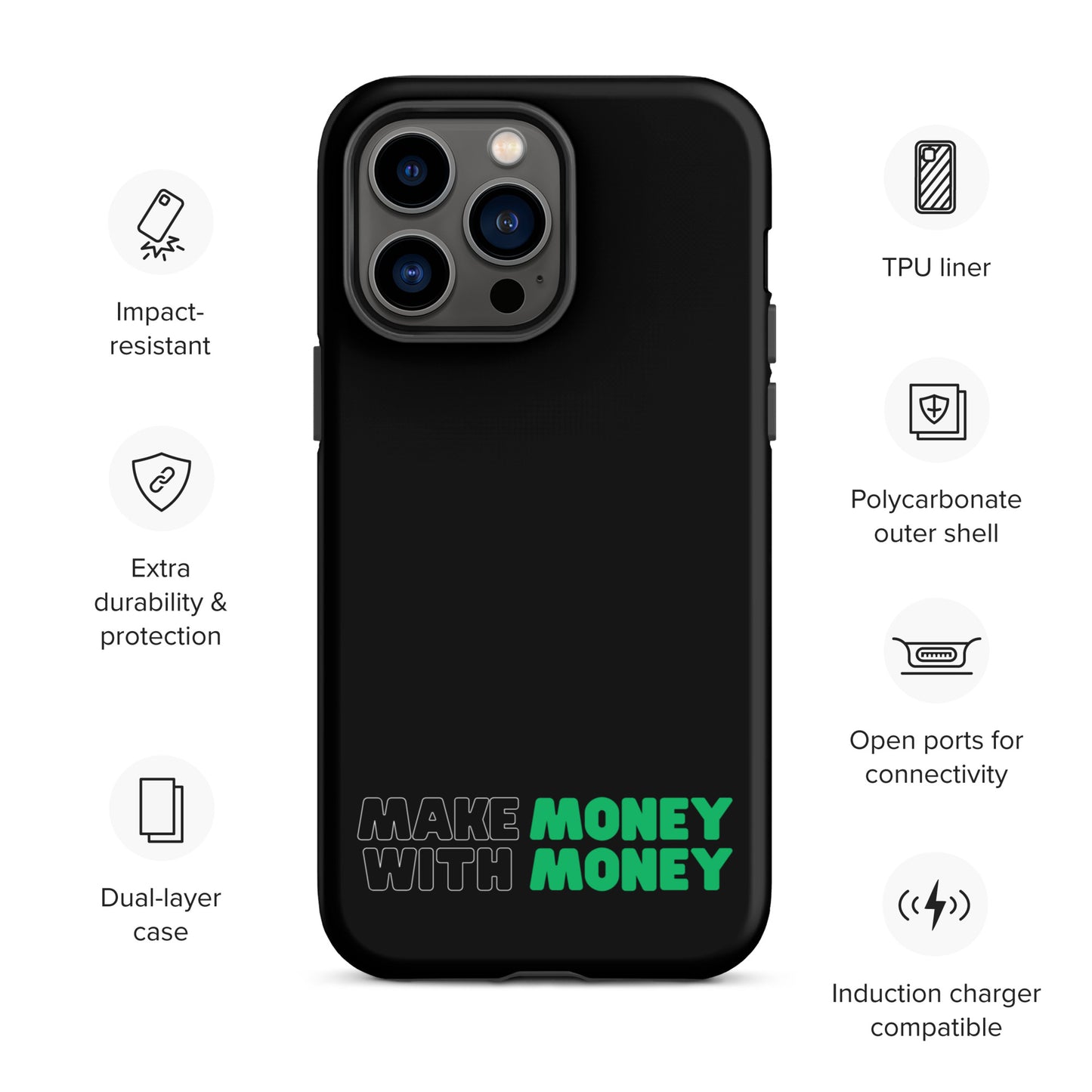 Make Money With Money Case for iPhone®